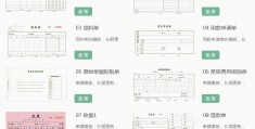 商品出售记账模板-日常开支记账表格模板