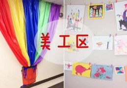 美工区角设计图片-幼儿园区角美工区图片